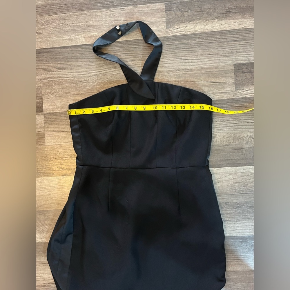 CeCe Black Halter Mini Dress - Picture 10 of 15